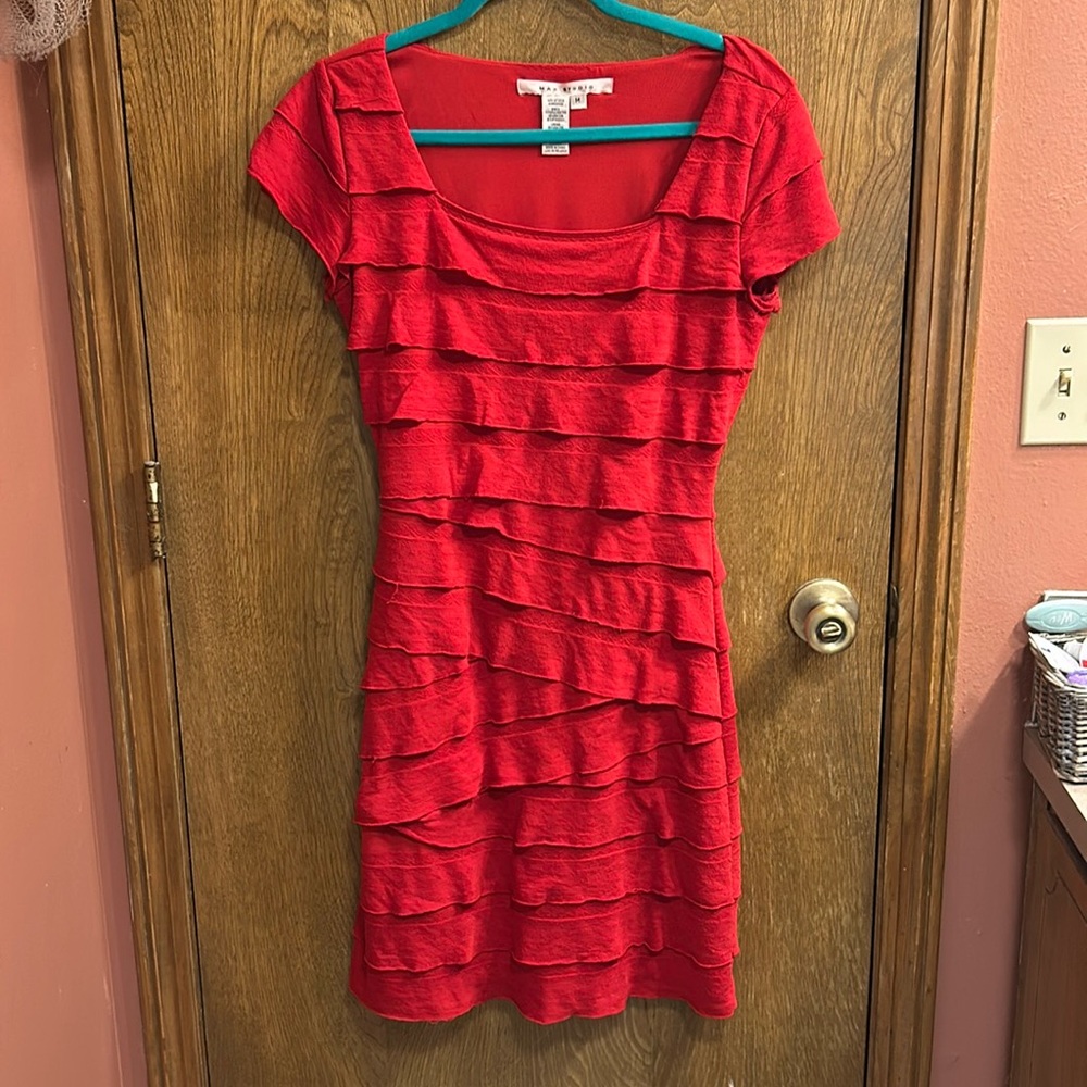 Red bandage dress